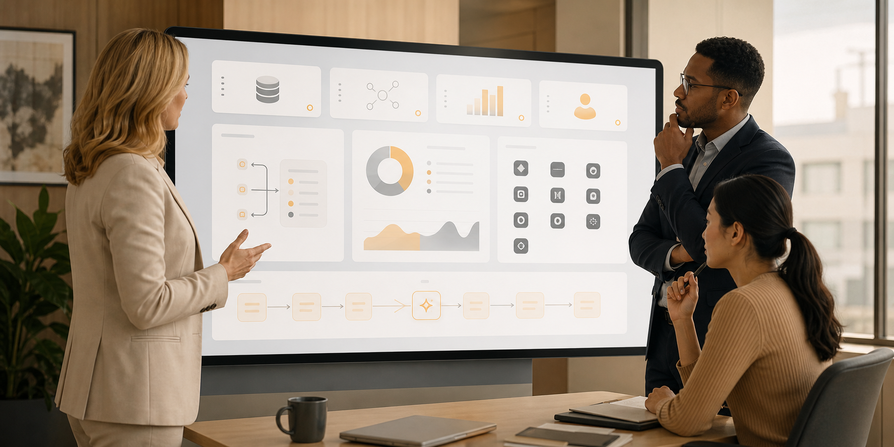 B2B SaaS Revenue Operations Dashboard