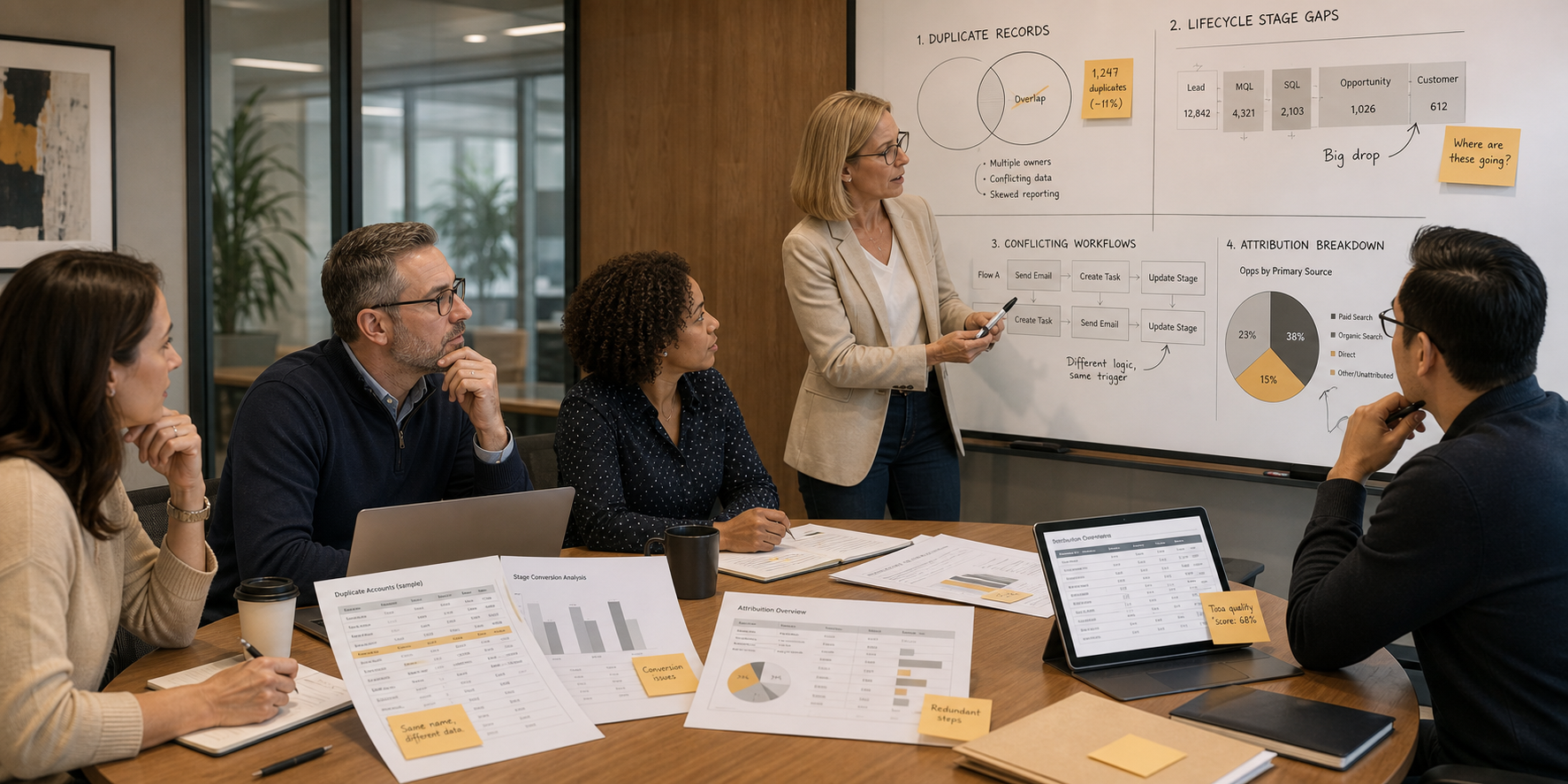 CRM Data Audit Reveals Hidden Funnel Friction