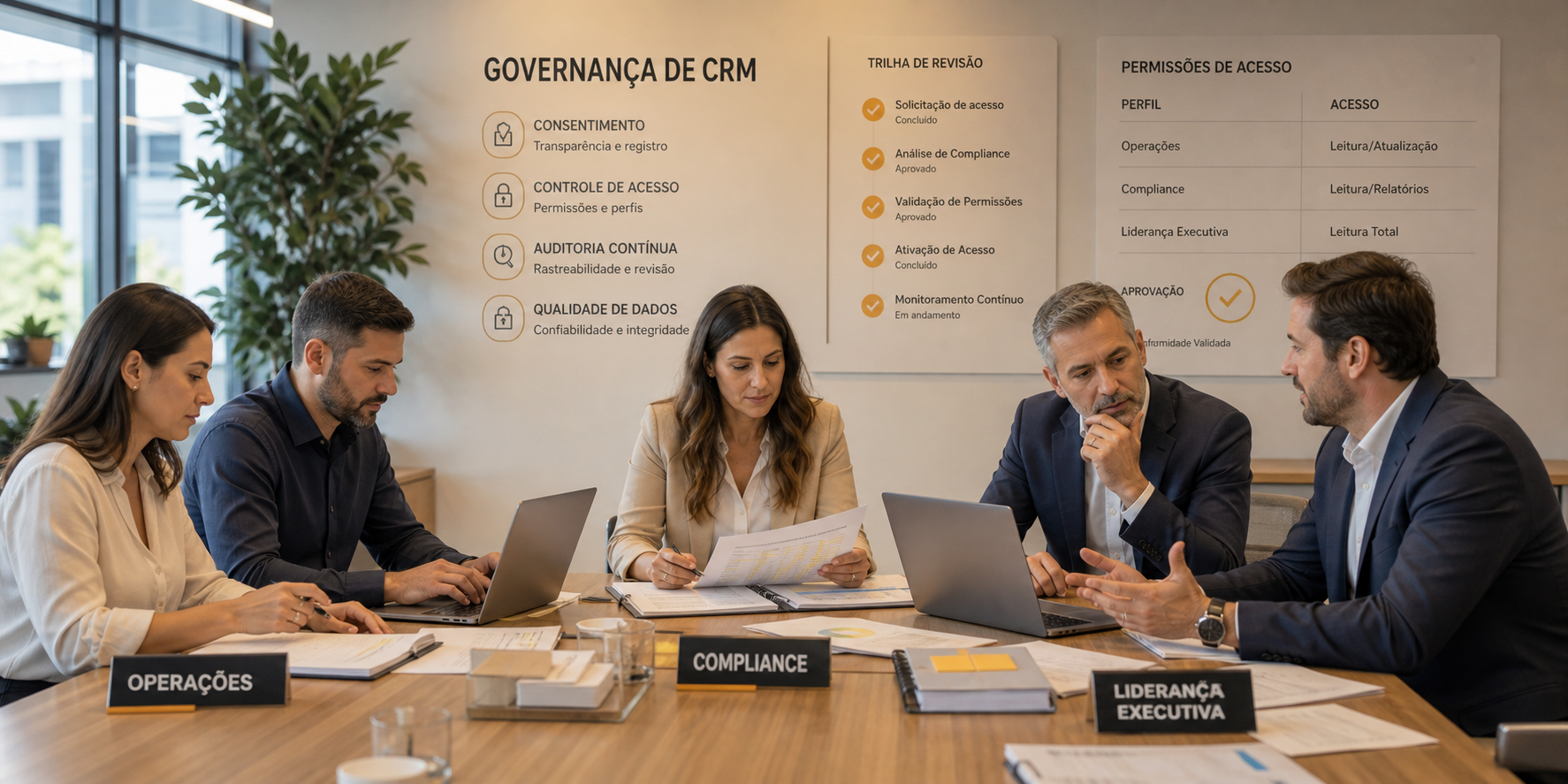 CRM Governance in Brazilian Fintech with Focus on Consent and Access Control