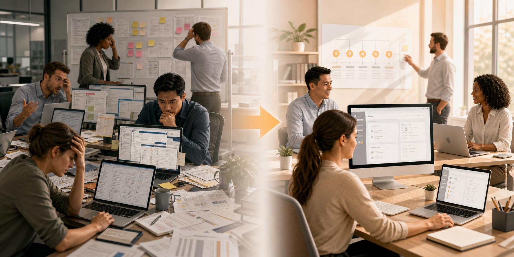 CRM Redesign Journey From Clutter to Clean Operations