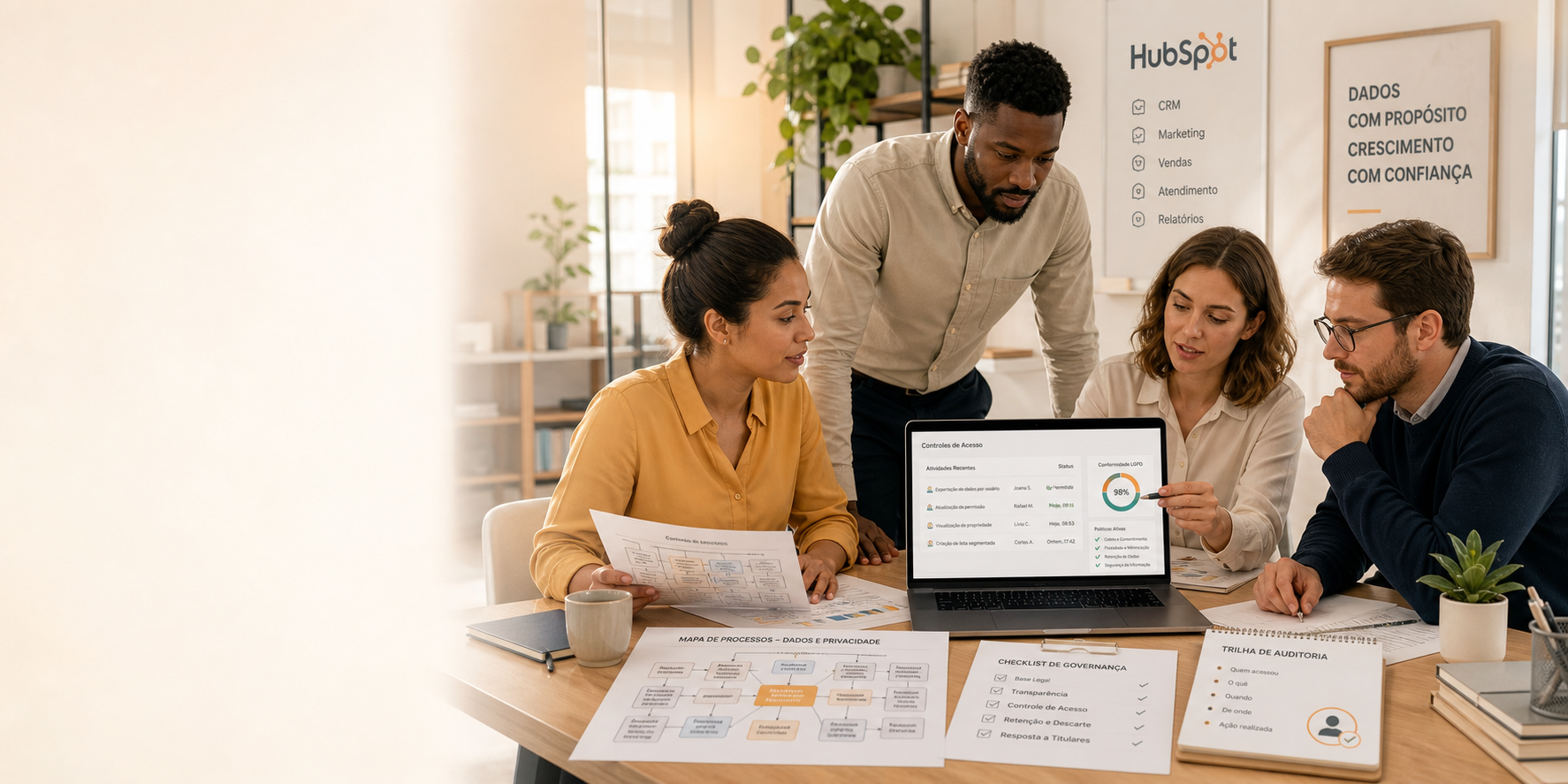Data Governance Team in Modern Corporate Setting