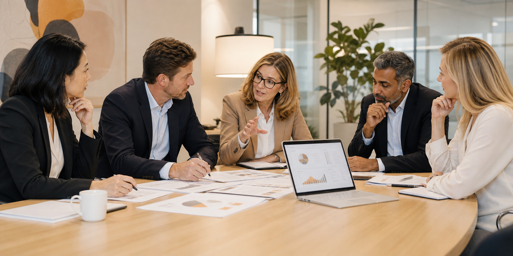 Executive Analysis Session with Strategic DecisionMaking Focus