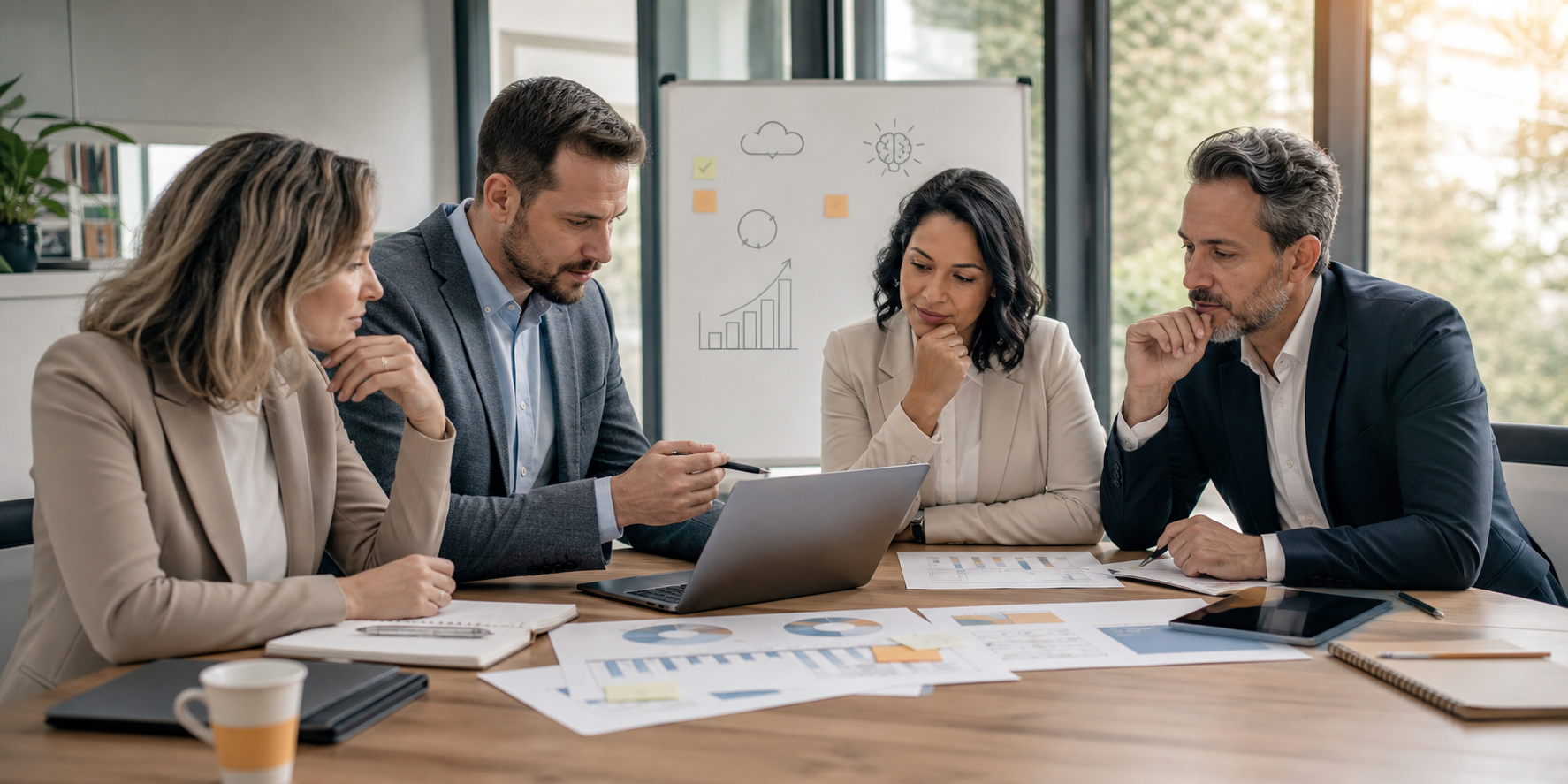 Executive Leaders Evaluating SaaS Partner Options