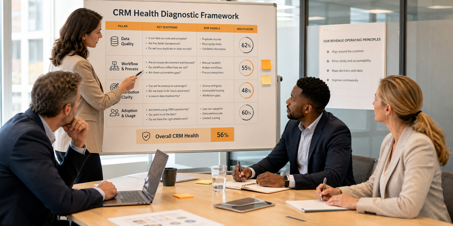 Executive Leadership Assessing CRM Health with Diagnostic Framework