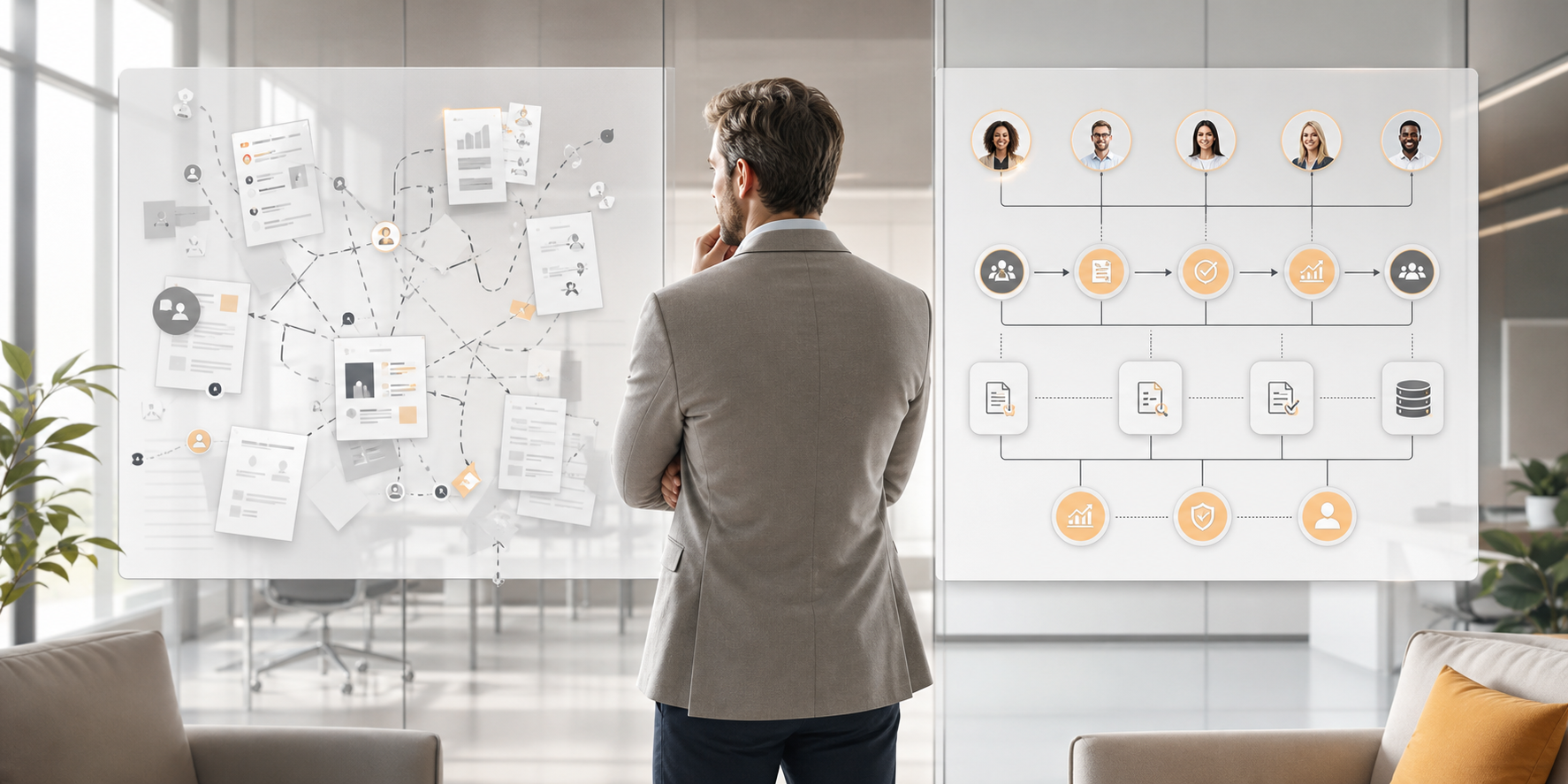 Executive Leadership Comparing RevOps Architecture vs Disconnected Handoff Proce