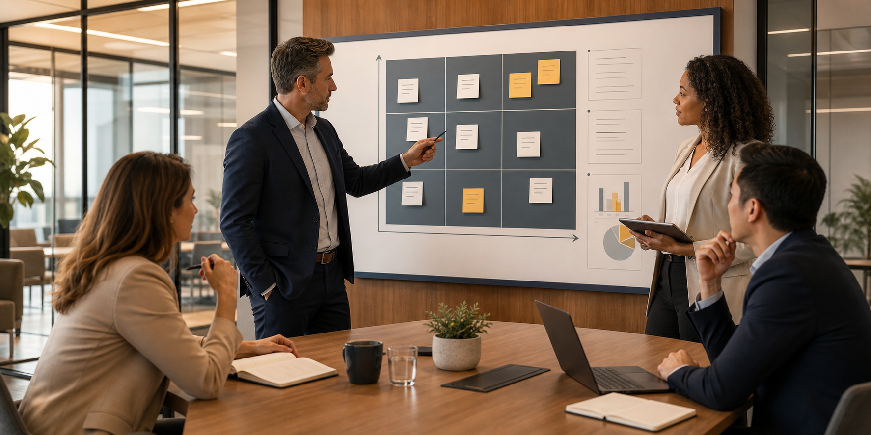 Executive Team Evaluating AI Initiatives