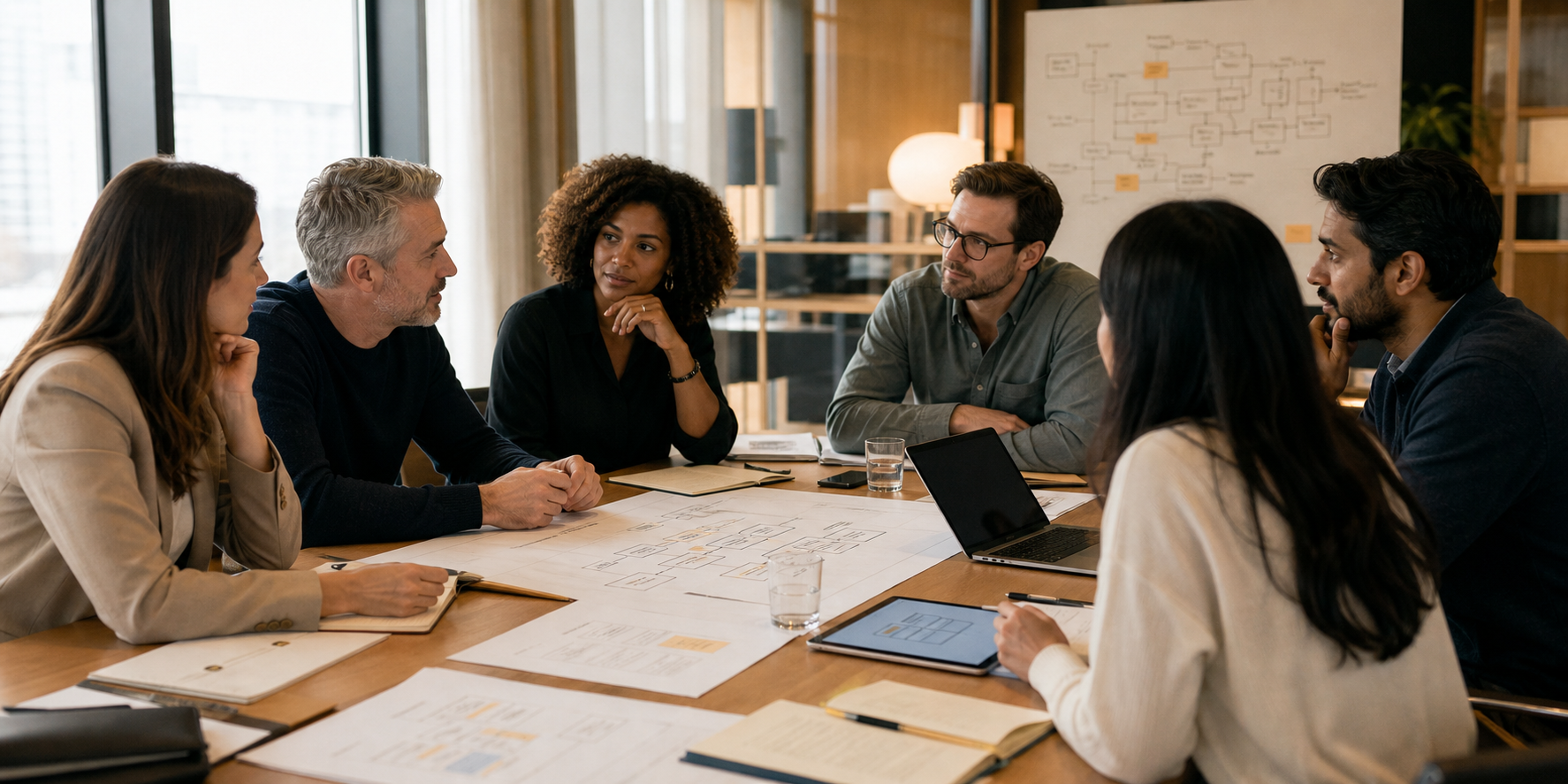 Executive Team Evaluating CRM Architecture and AI Strategy