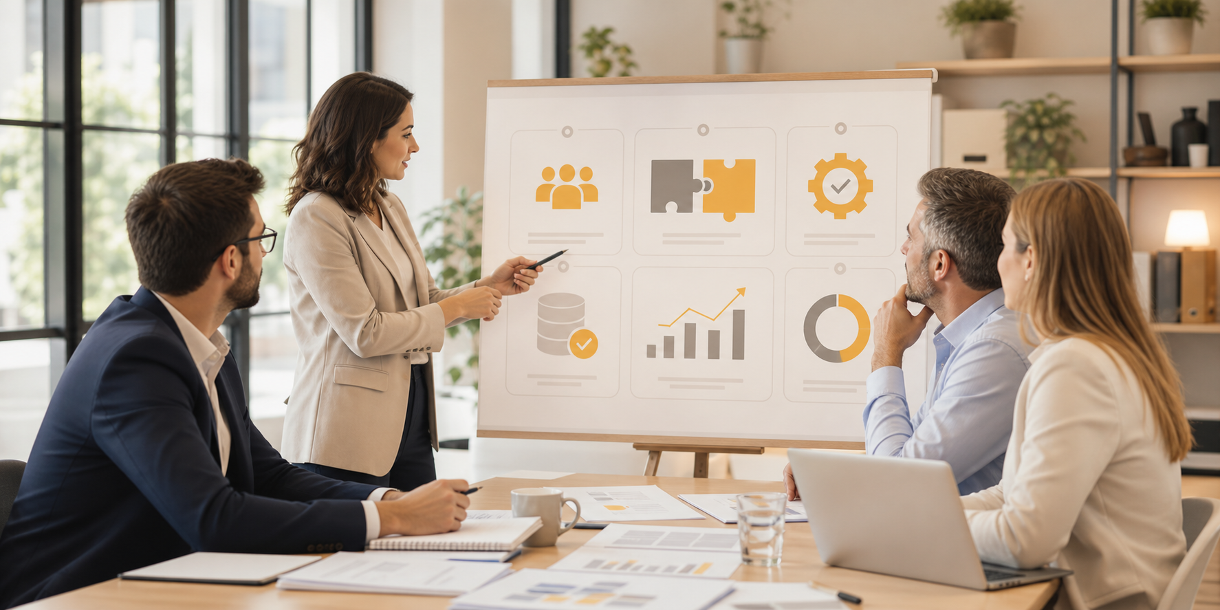 Executive Team Evaluating CRM Consultancies for SaaS B2B Companies
