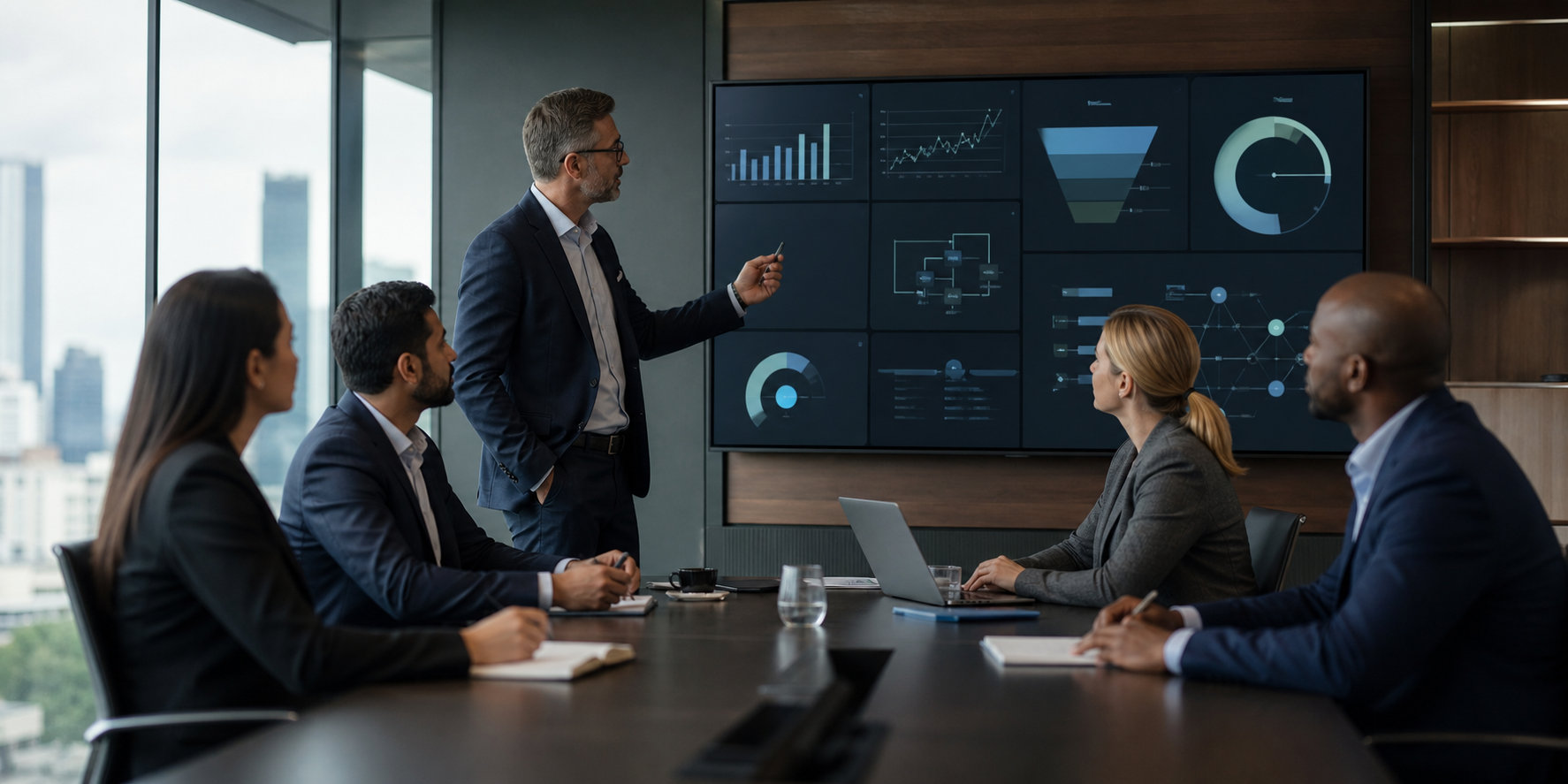 Executive Team Strategic Alignment in SaaS Dashboard