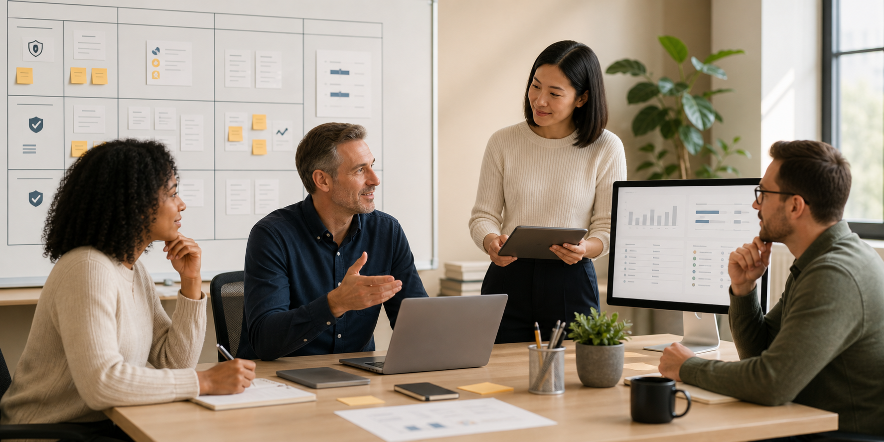 Mid Market SaaS AI Adoption Strategy Meeting