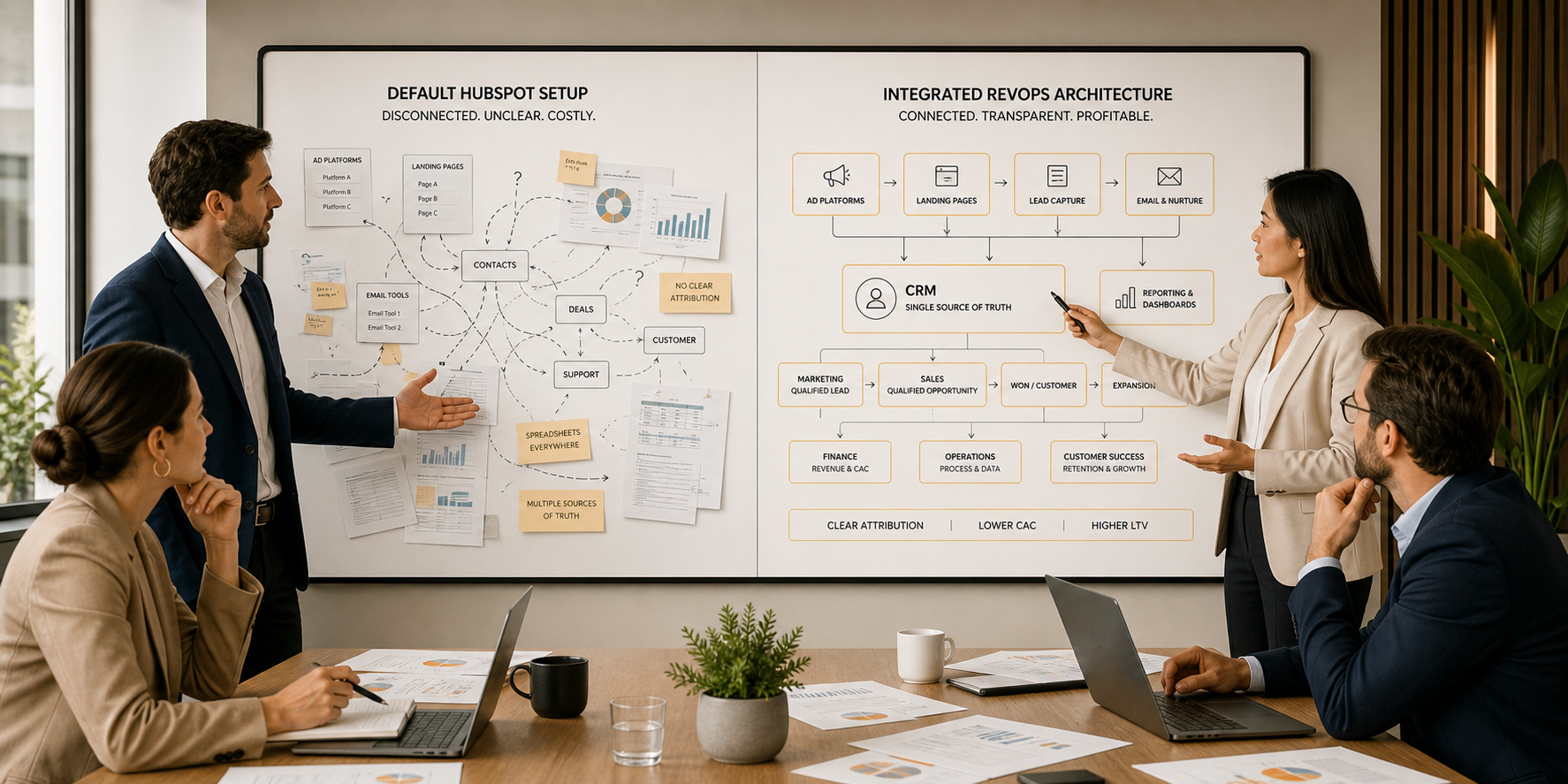 Operational Transformation in B2B SaaS with RevOps Integration