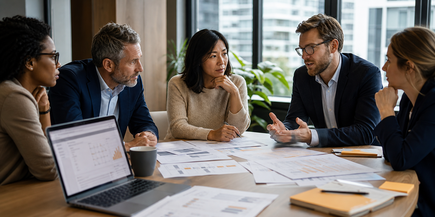 Revenue Leadership Team Evaluating CRM Partners
