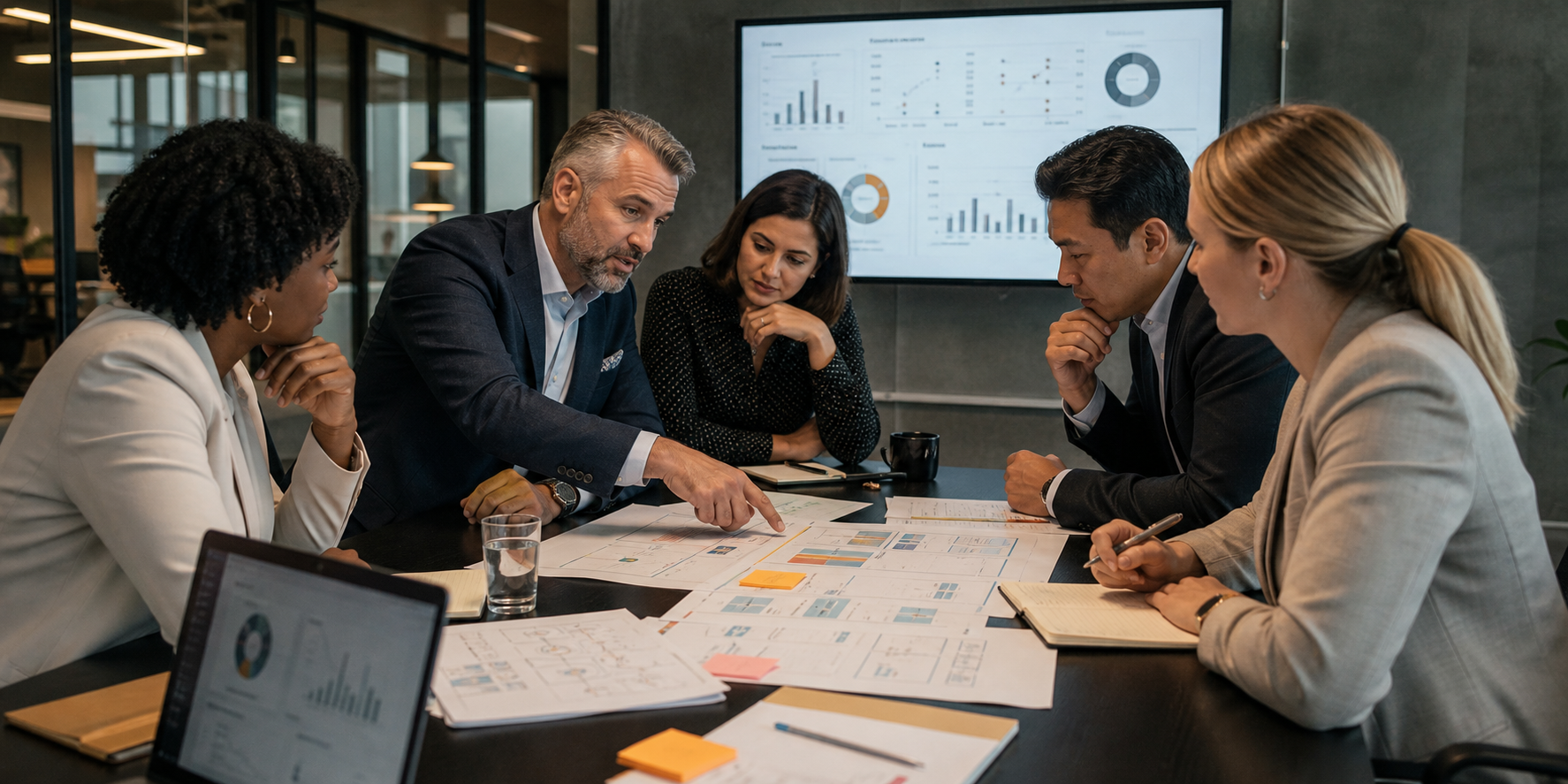 Revenue Ops Team Reviewing HubSpot Dashboards