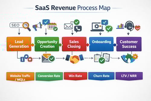 Processo de receita de vendas