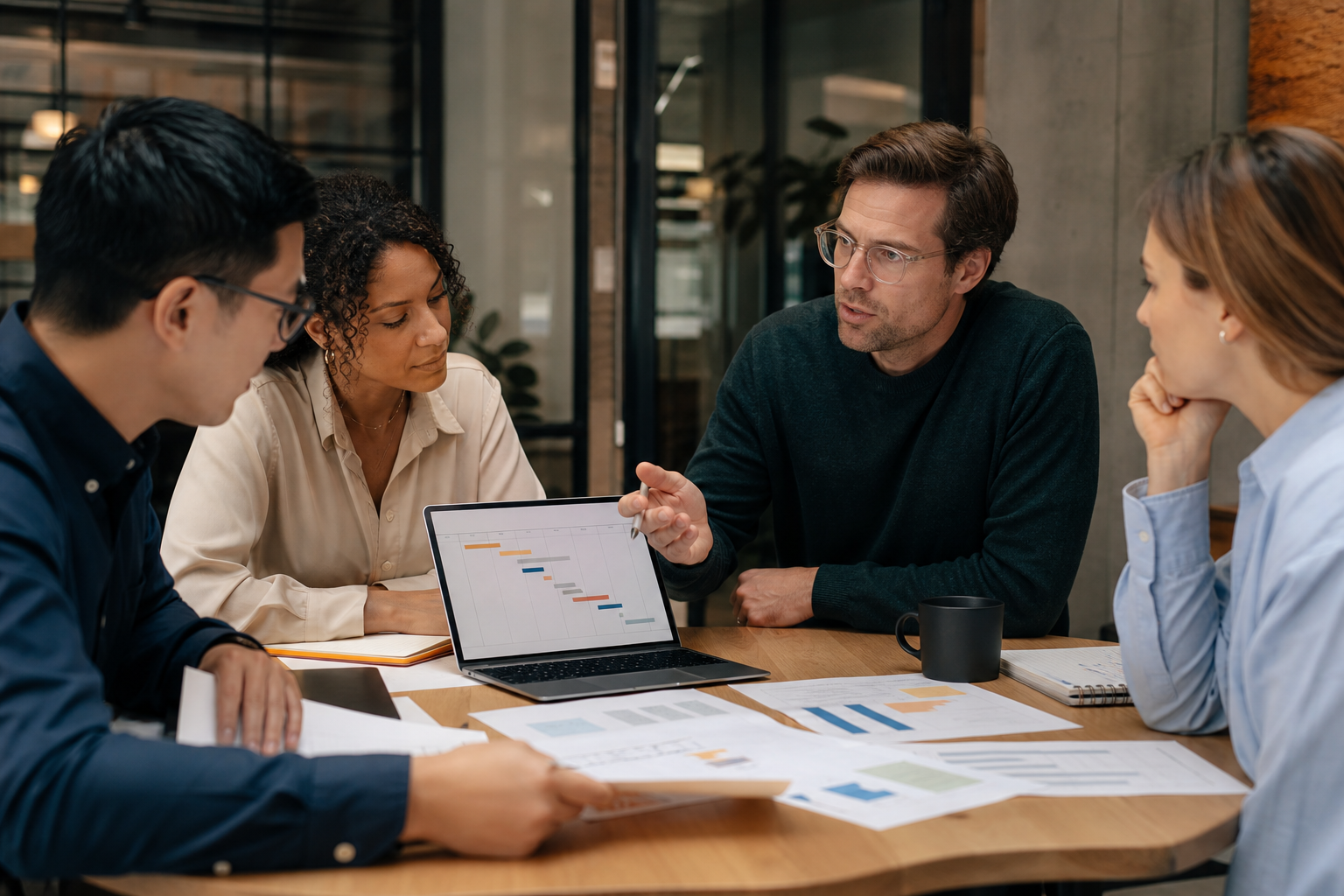 SaaS Team Evaluating Implementation Proposals