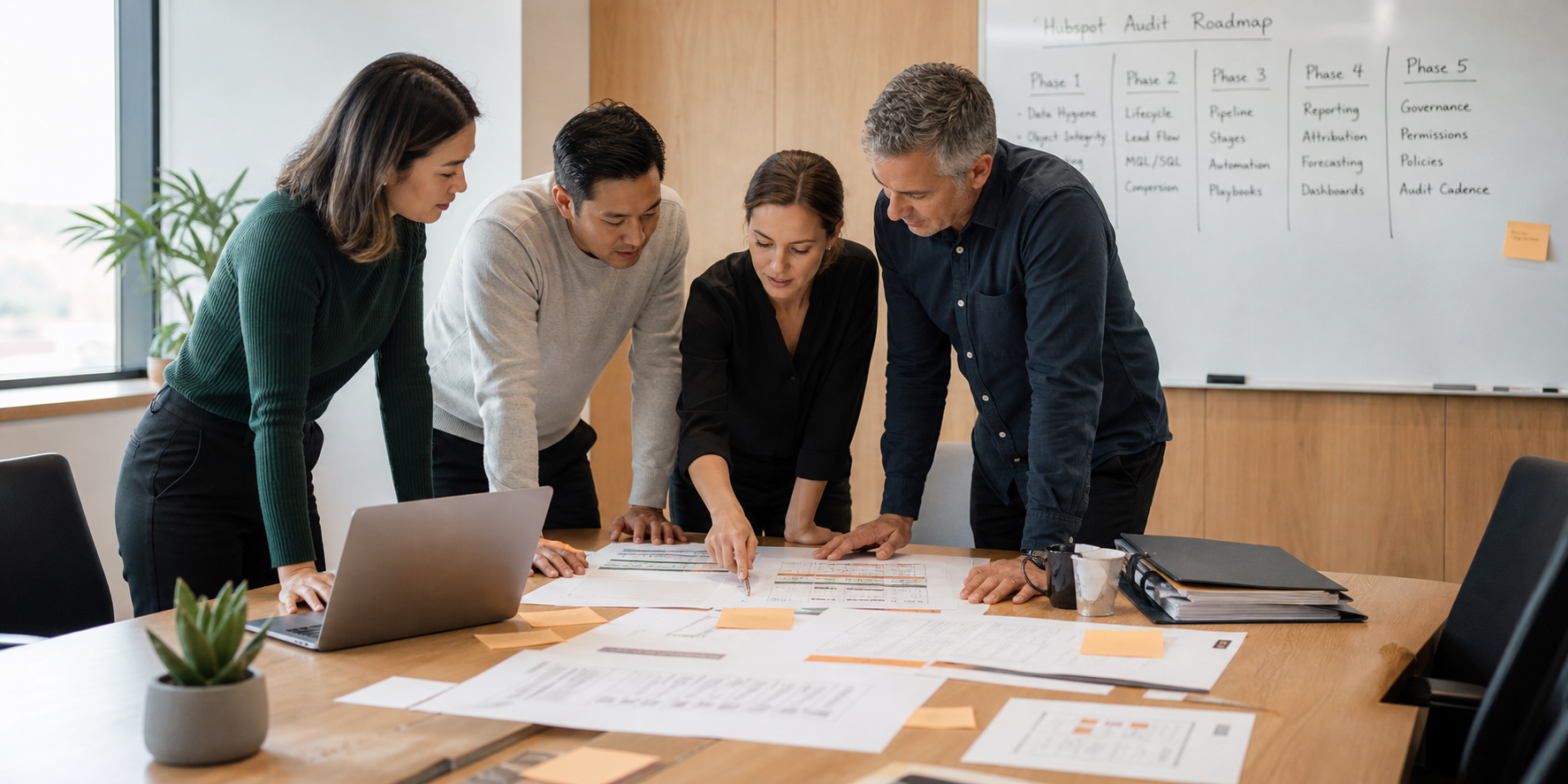 Structured HubSpot Audit Roadmap Review Session