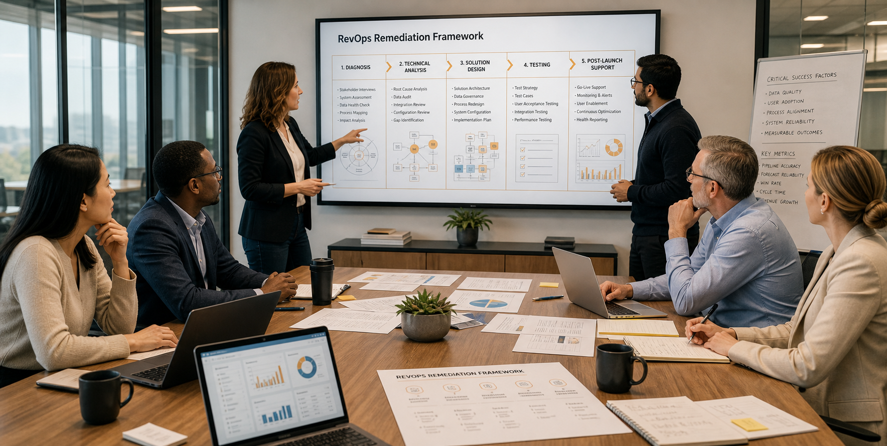 Structured RevOps Remediation Framework in a Growing B2B SaaS Company