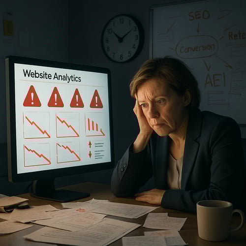 Por que seu site falha: 10 sinais de que você está perdendo dinheiro