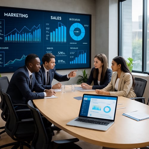 líderes de marketing e vendas