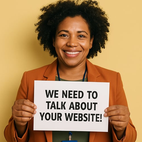 Marketing Professional warn about build website