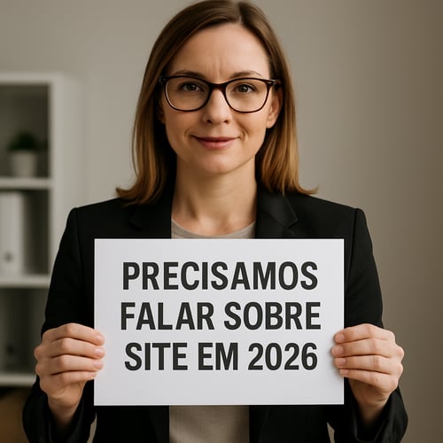 Líder de marketing alerta para a importância de ter um site em 2026