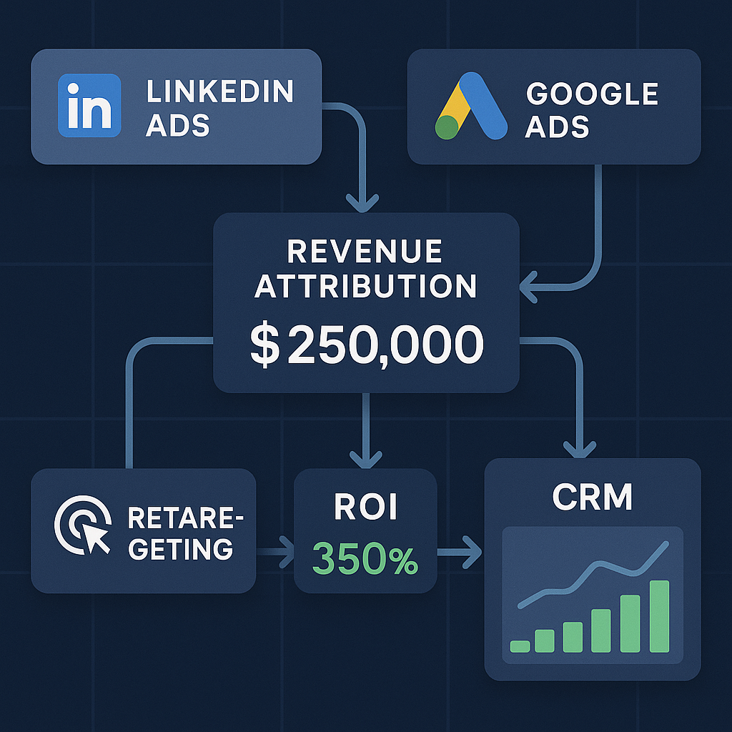 A modern digital dashboard displaying interconnect