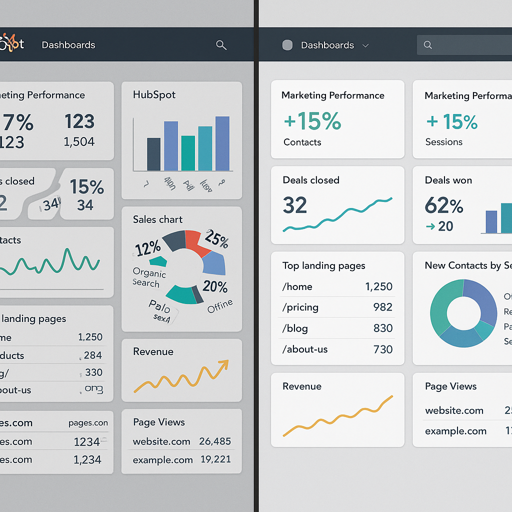 A split-screen visual showing a cluttered, disorga